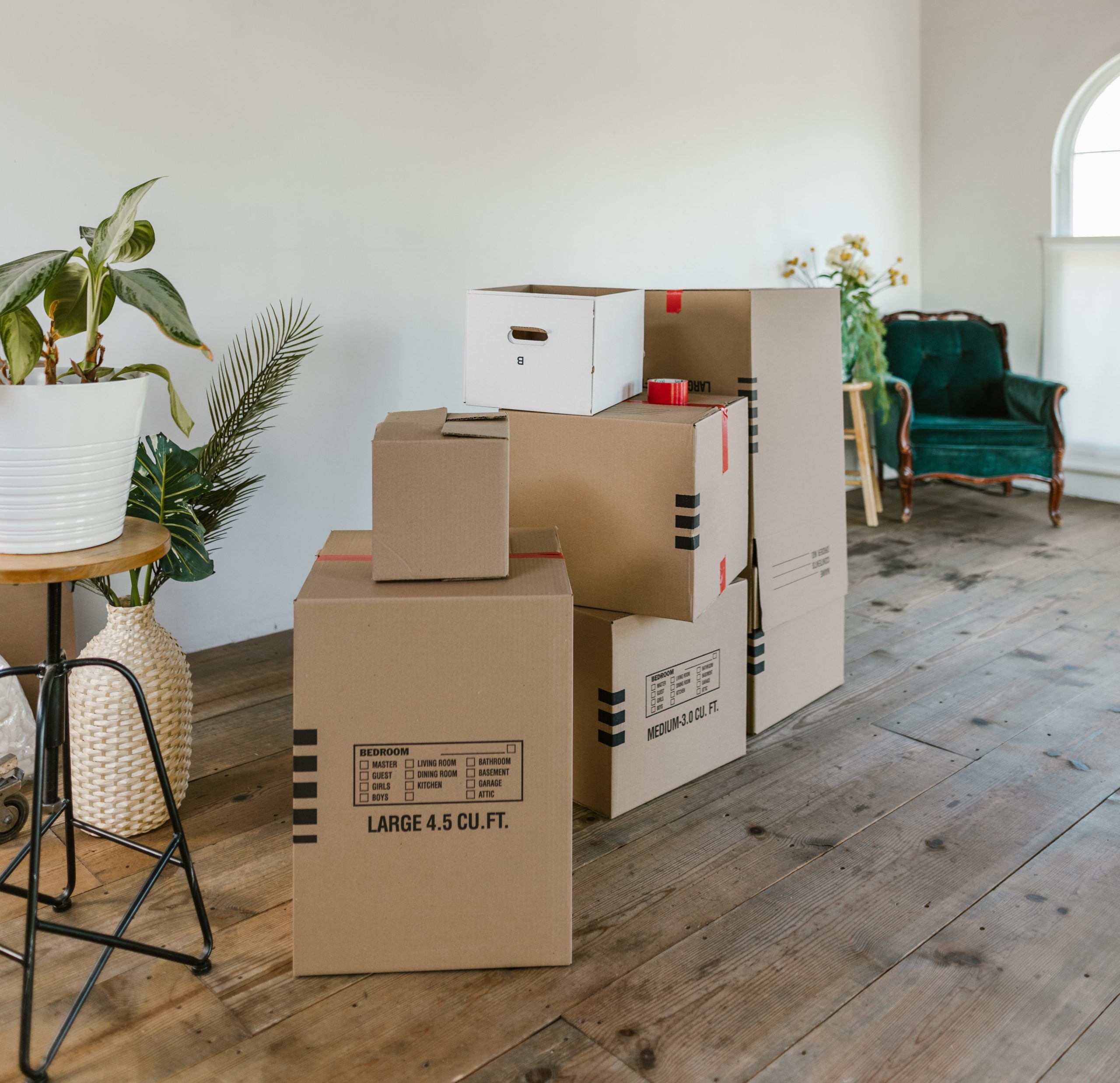 Domestic storage, moving home