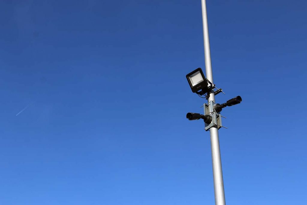 is self storage safe cctv 
