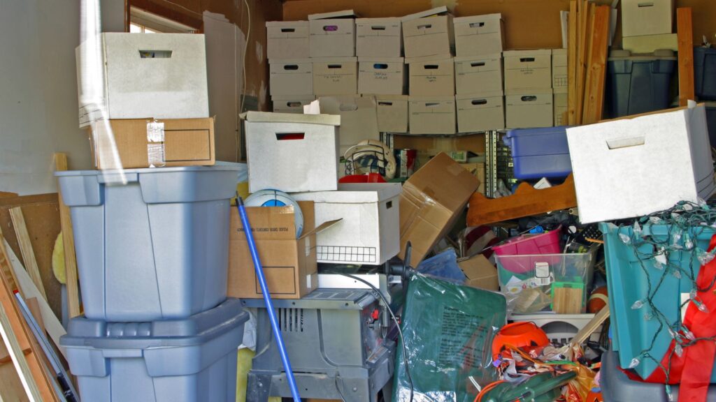 Decluttering with Storage - Blue Box Storage