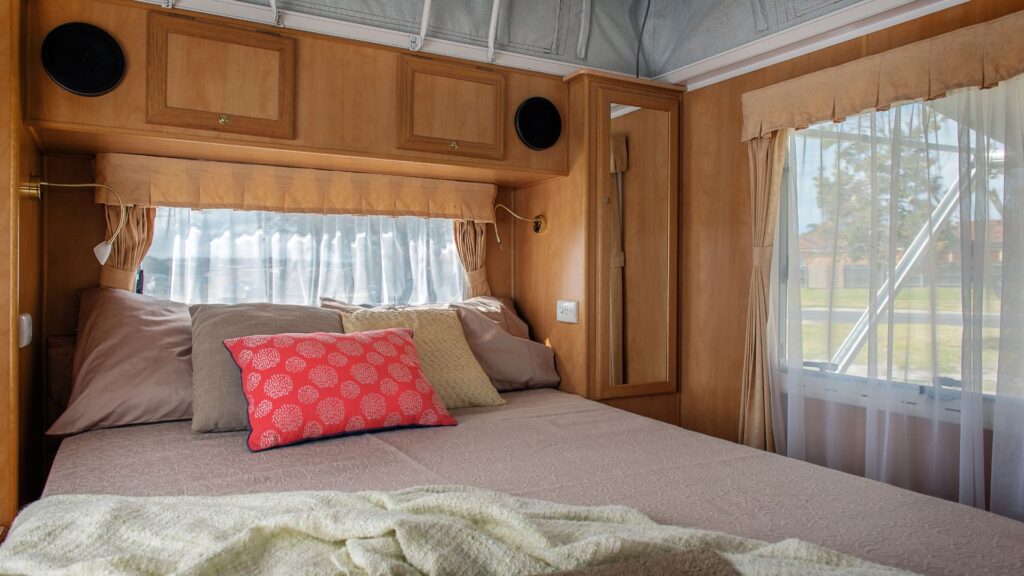 Caravan Interior Storage
